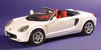 MR2 Spyder road car - White