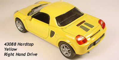 MR2 Spyder road car - Yellow