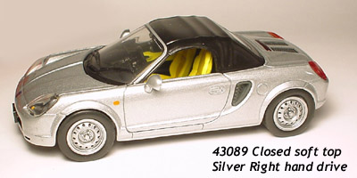 MR2 Spyder road car - Silver