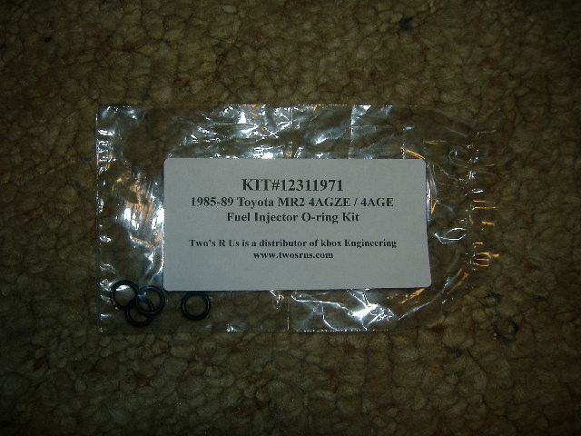 4AGE/GZE Fuel Injector O Rings