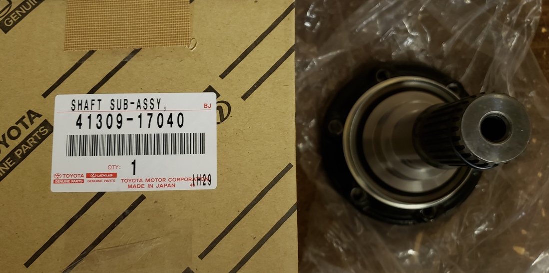 E153 LH Inner Axle Stub - LSD E153 LH Inner Axle Stub - LSD