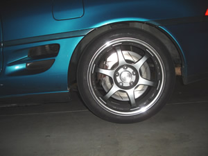 MKII MR2 Big Brake Kit, Stage I Complete - Rear