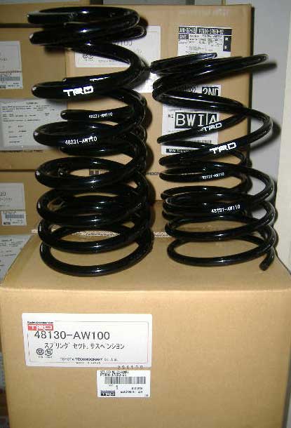 TRD Spring Set - MKI MR2