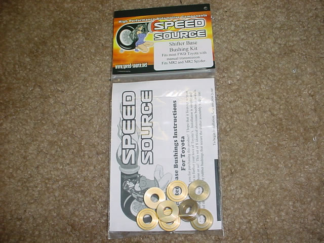 Aluminum Shifter Base Bushings