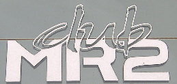 Club MR2 Die Cut Decal