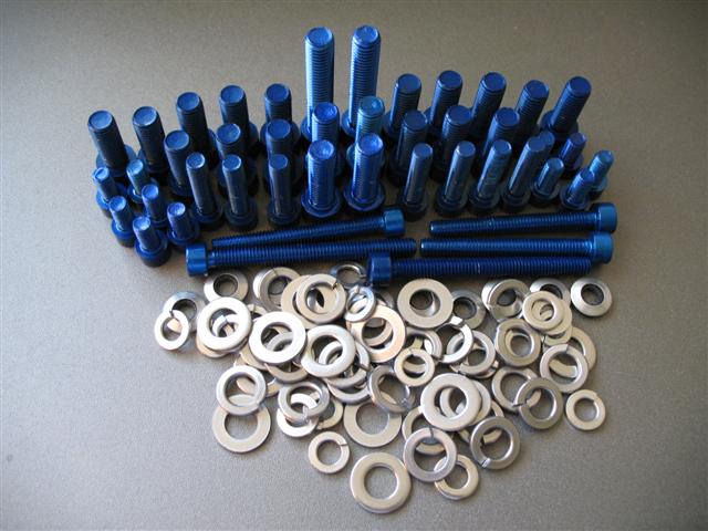 GenII 3SGTE Aluminum Engine Compartment Bolt Kit