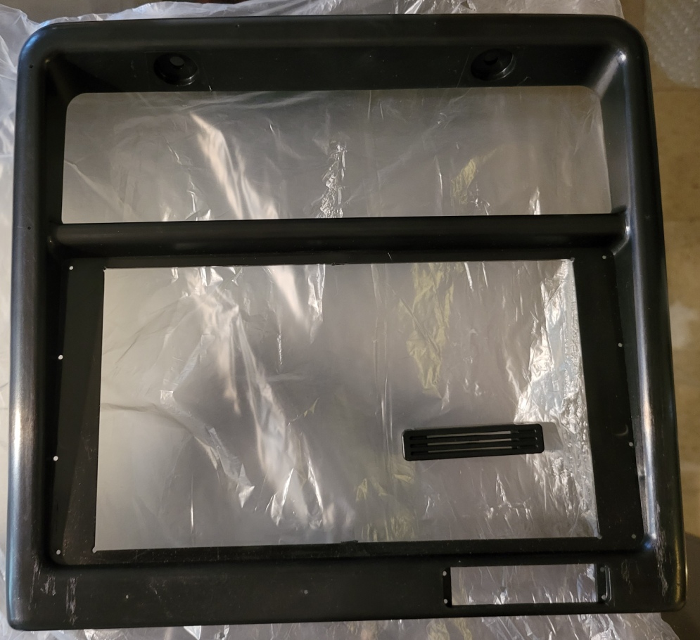 Reproduction 87-89 MR2 Center Stack Trim Cover - Naked! Reproduction 87-89 MR2 Center Stack Trim Cover - Naked!